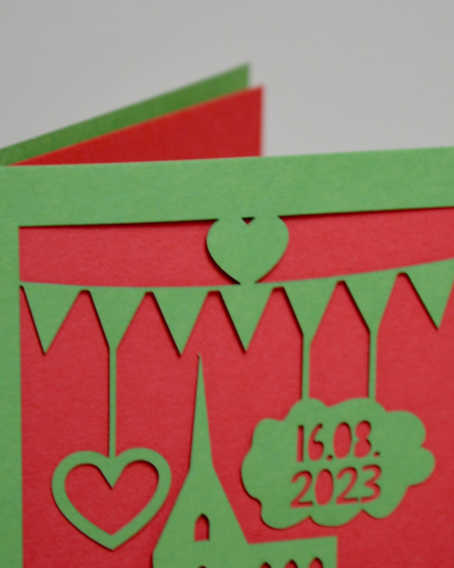 Baptism Laser Cut Greeting Card