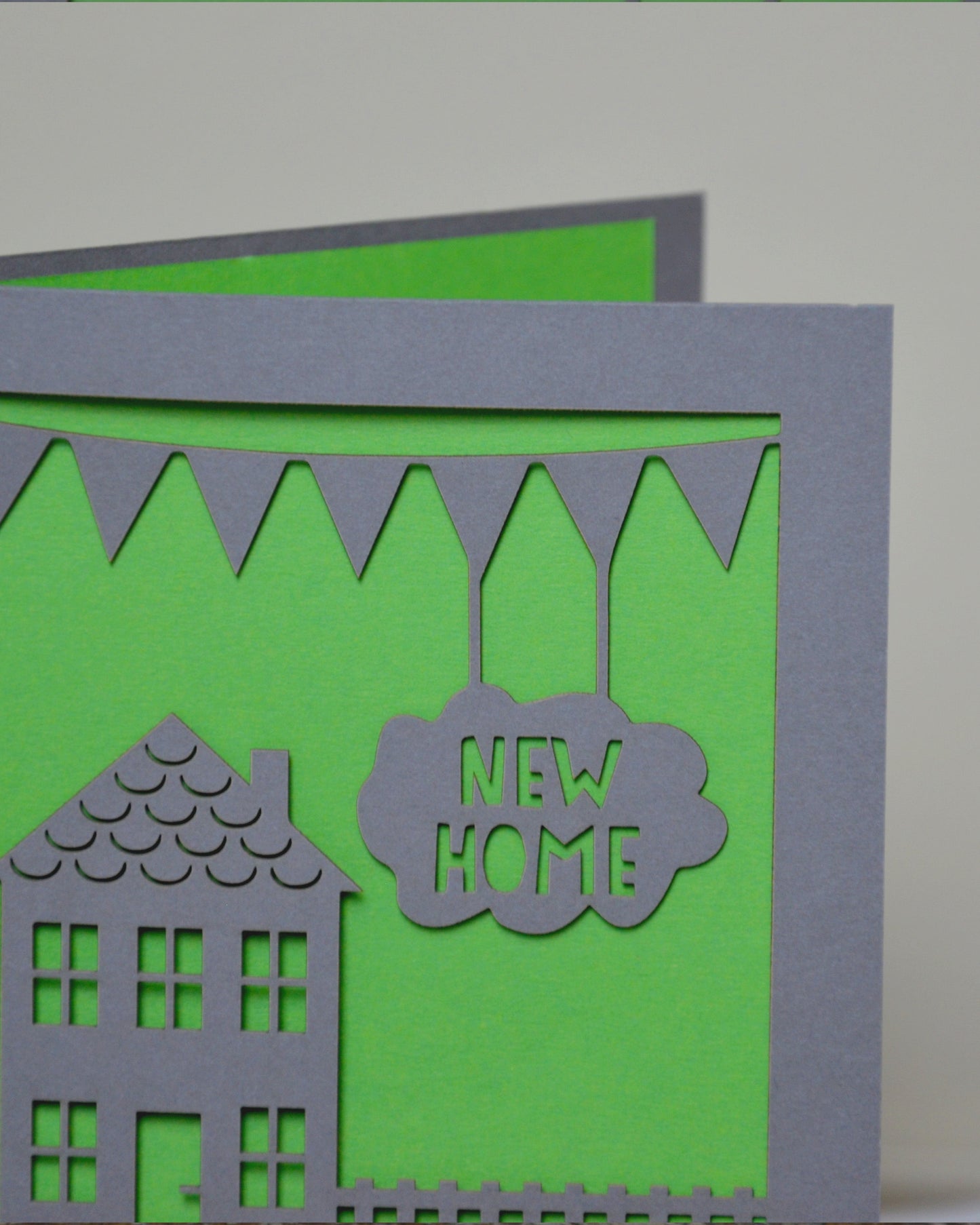 New Home Laser Cut Greeting Card