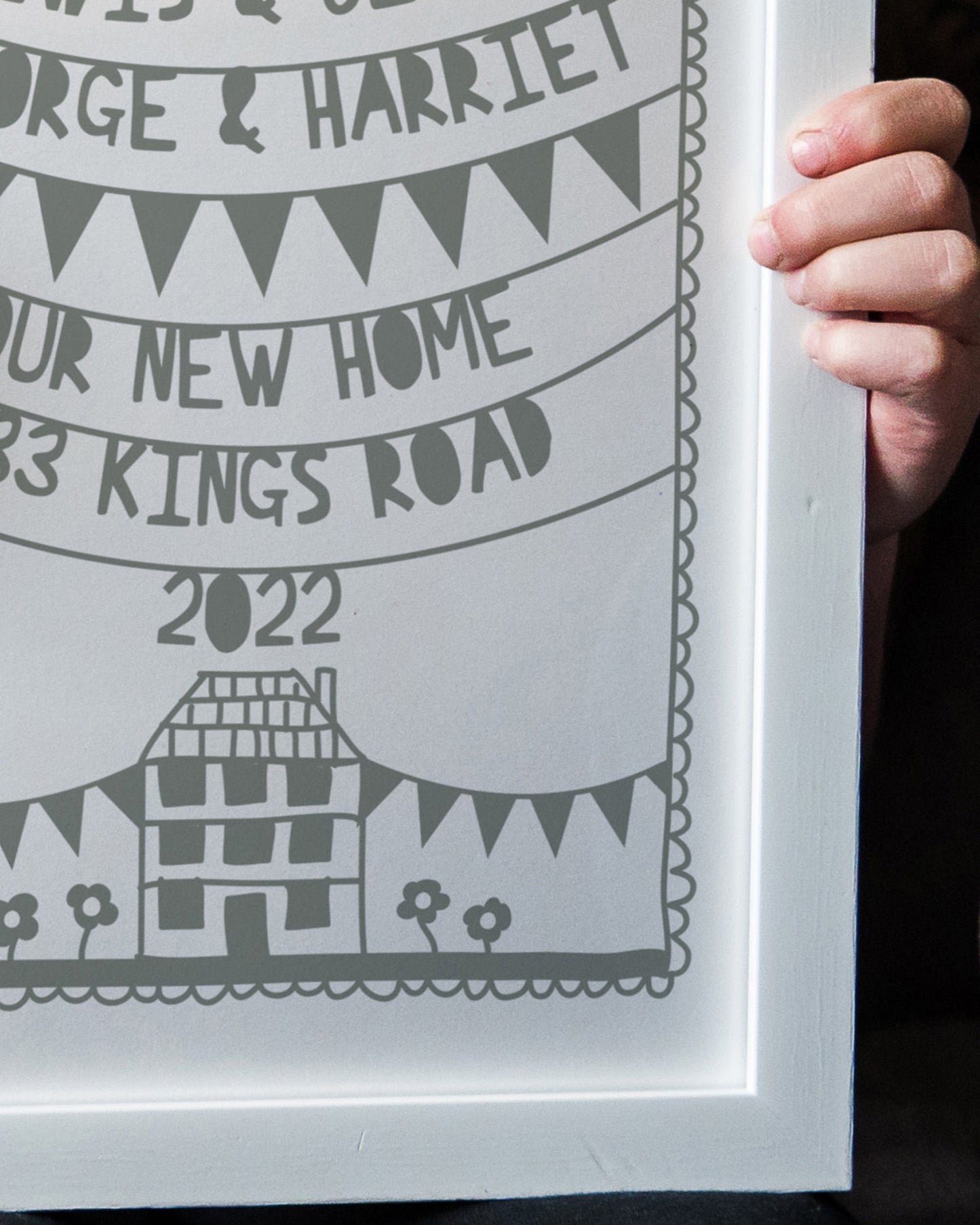 Personalised First New Home Print