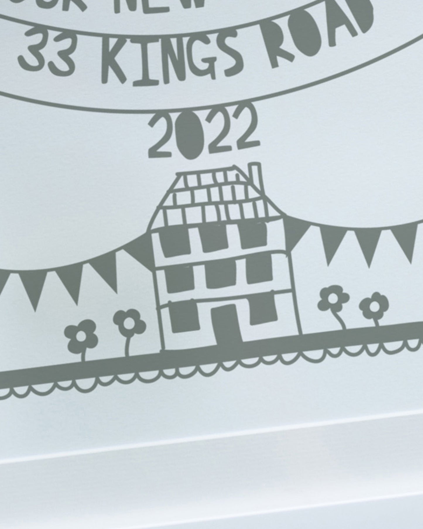 Personalised First New Home Print