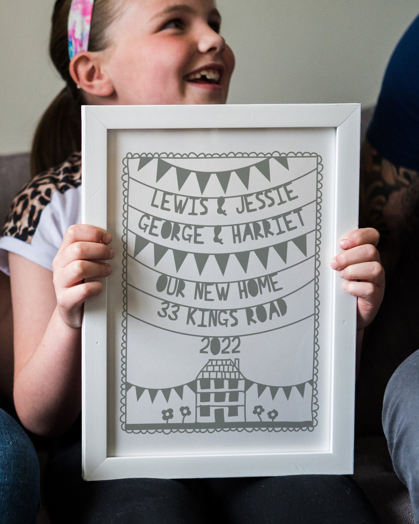 Personalised First New Home Print