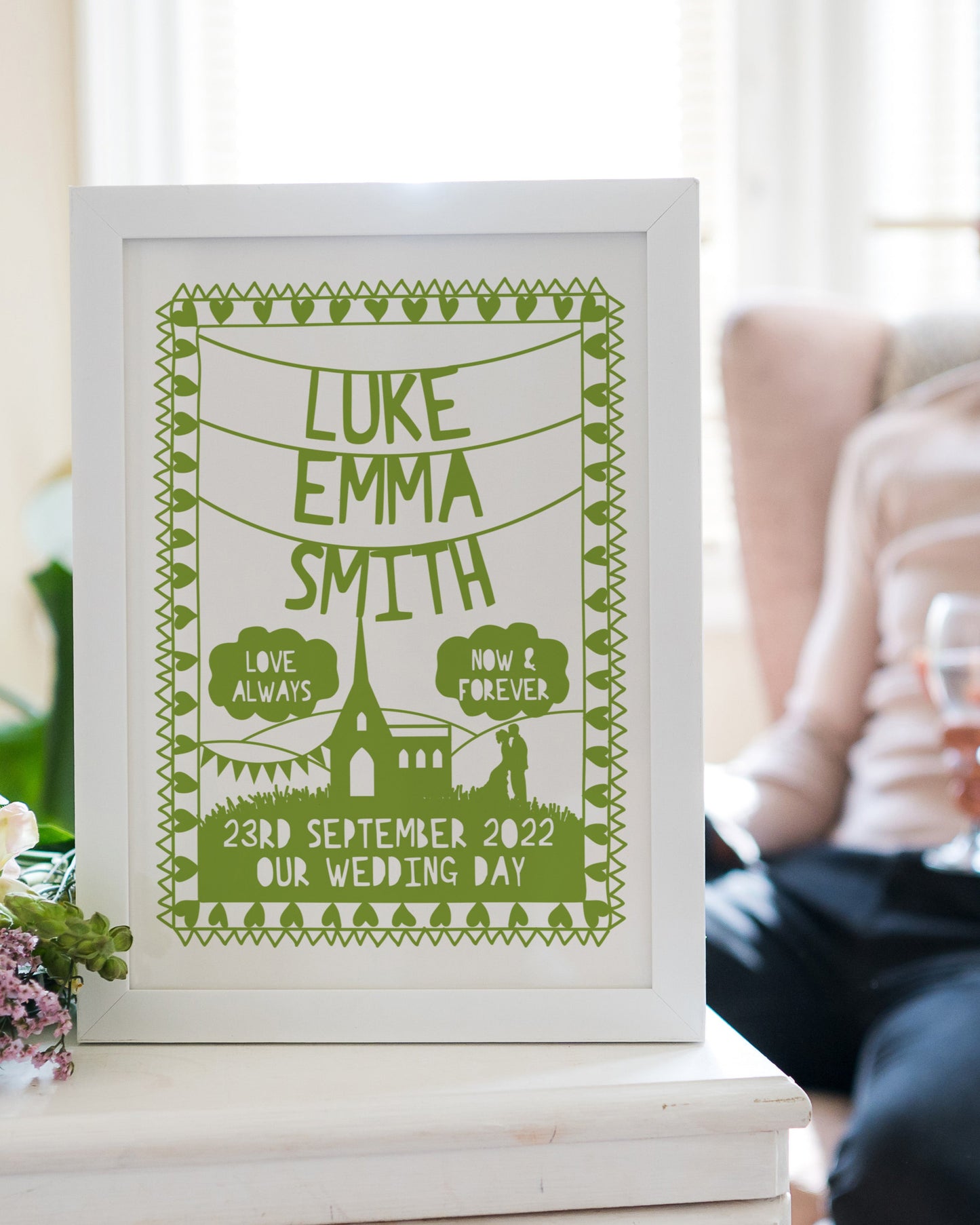 Personalised Wedding Print