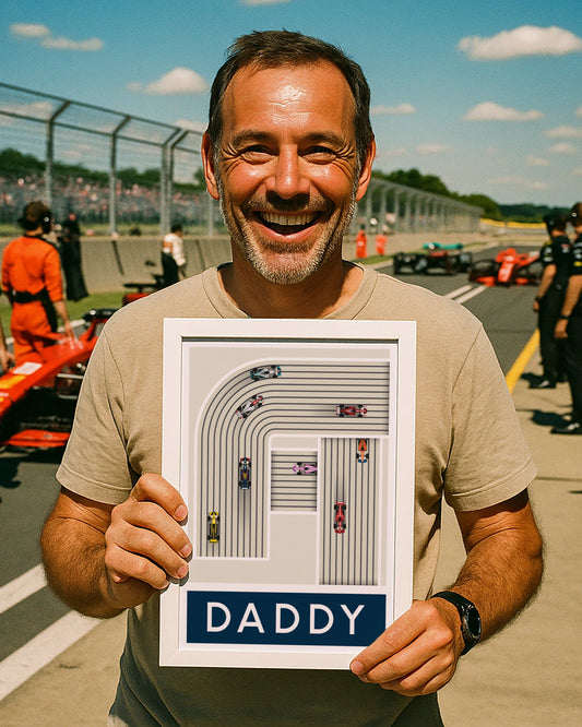 Personalised F1 Track Print