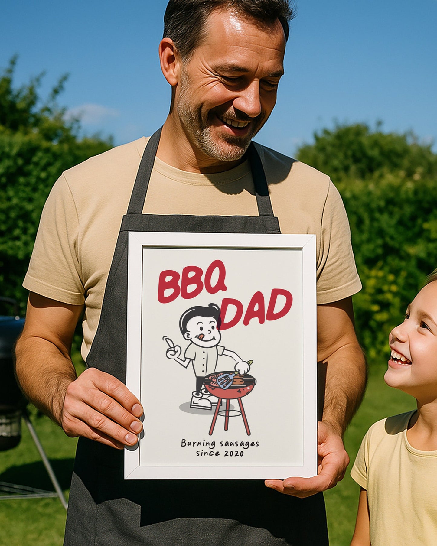 Personalised Cartoon Hobby Print – A Father's Day Gift