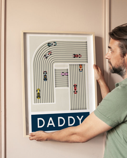 Personalised F1 Track Print