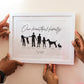 Personalised Family Silhouette Print