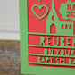 Baptism Laser Cut Greeting Card
