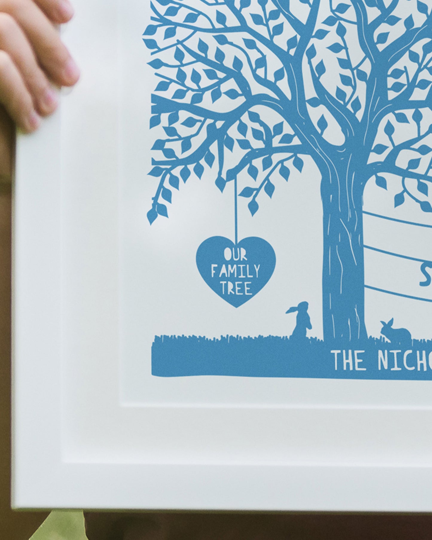Personalised Family Tree Print