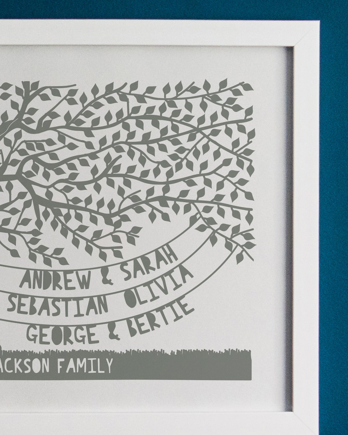 Personalised Family Tree Print