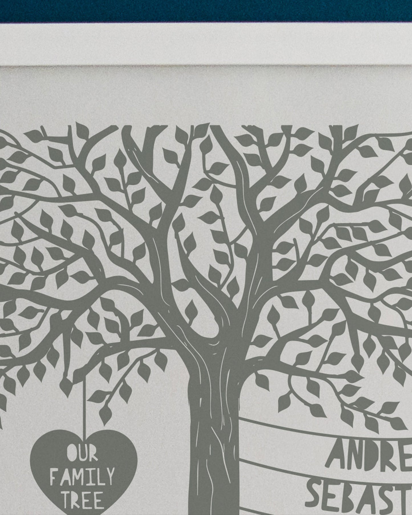 Personalised Family Tree Print