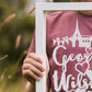 Personalised Christening Wording Papercut