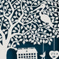 Personalised New Baby Tree and Stork Papercut