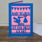 New Baby Stork Laser Cut Greeting Card