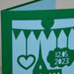 Naming Day Laser Cut Greeting Card