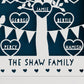 Personalised Family Heart Tree Papercut