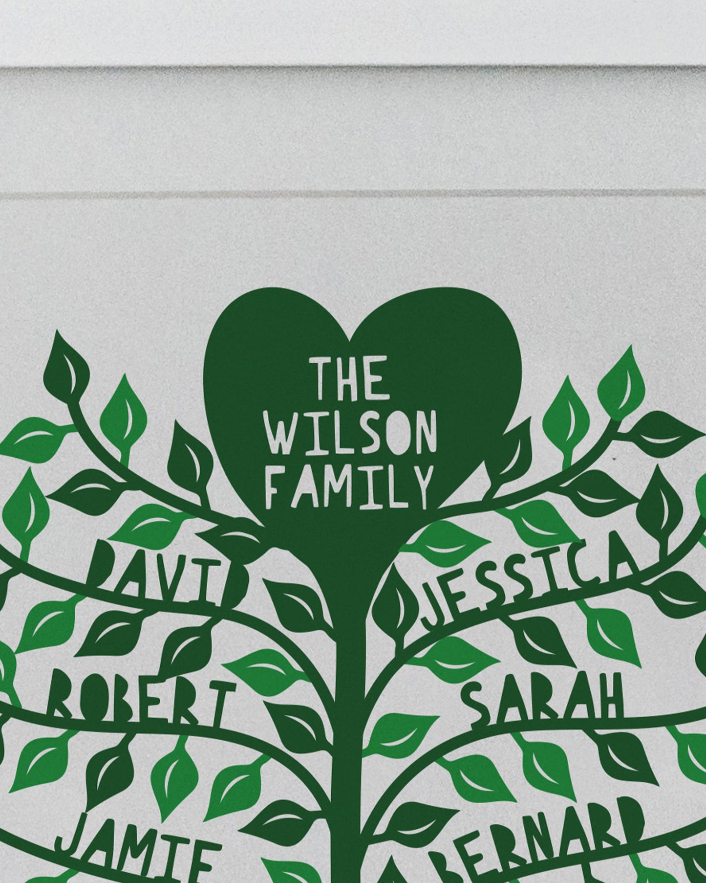 Personalised Family Tree Plant