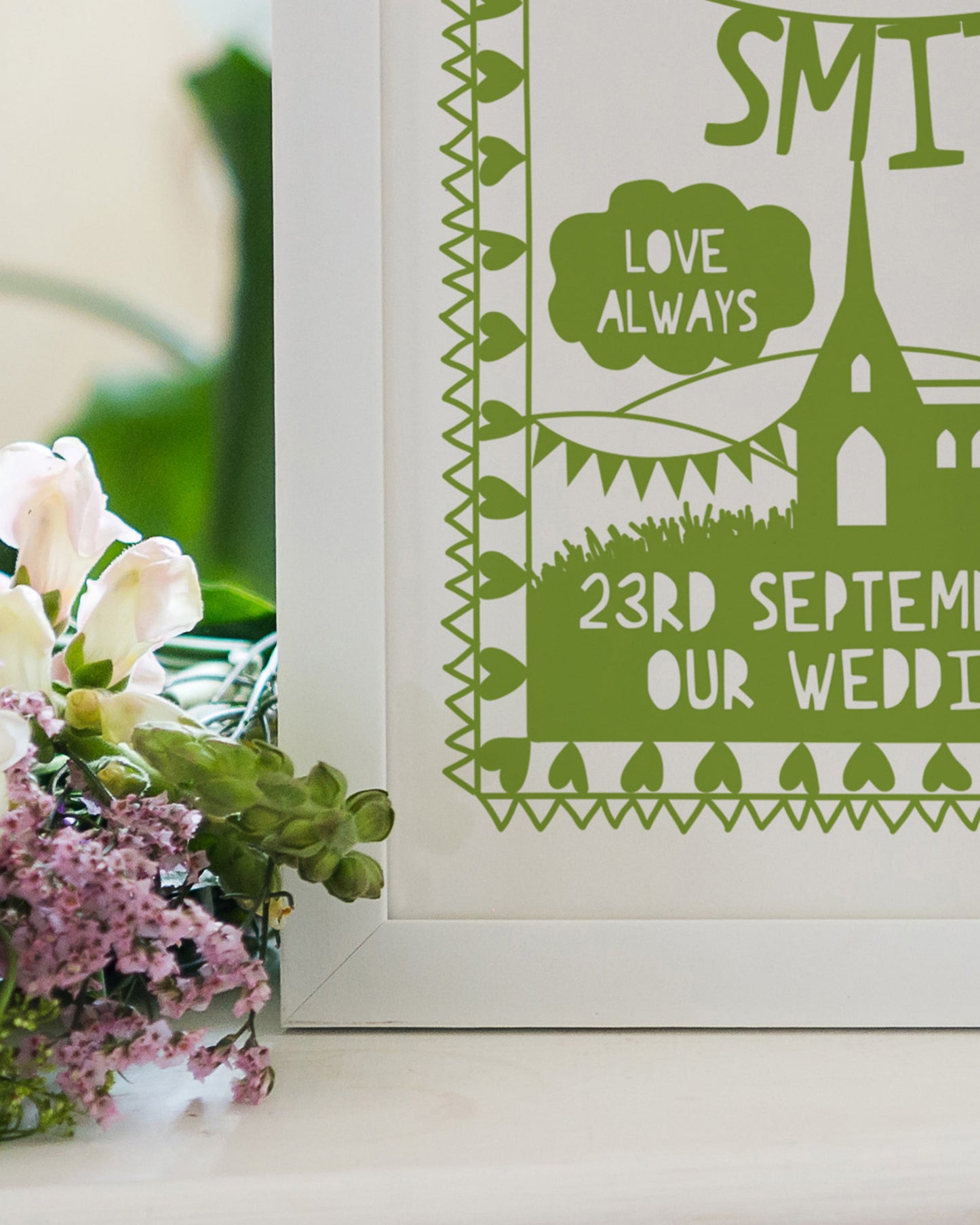 Personalised Wedding Print