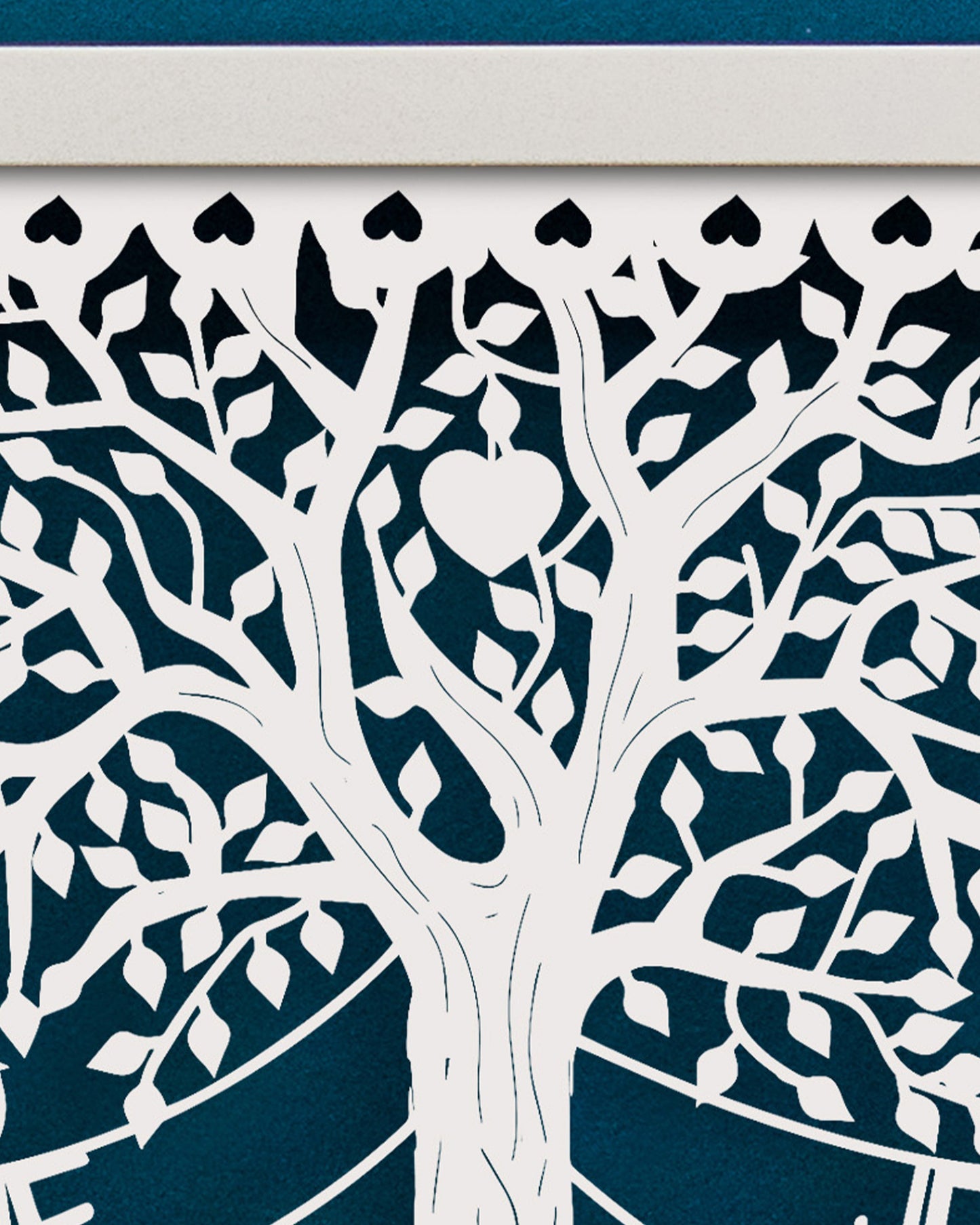Personalised Family Tree Papercut
