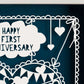 Personalised Romantic Love Papercut