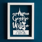 Personalised Christening Wording Papercut