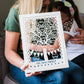 Personalised Family Heart Tree Papercut