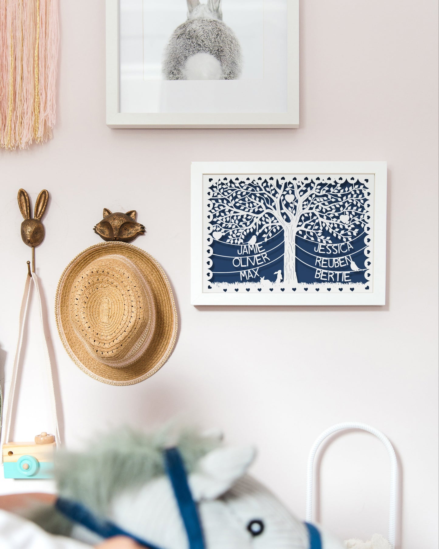 Personalised Family Tree Papercut