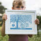 Personalised Family Tree Print