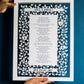 Personalised Wedding Song Papercut